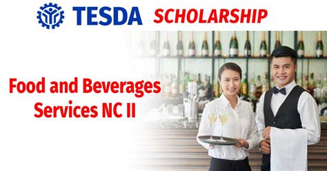 tesda tuition fee for food and beverage|TESDA Food and Beverage Services NC II Scholarship.